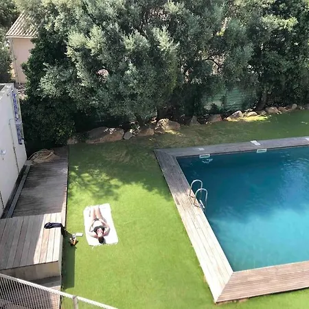 Daire Piscine, 200m Port De Vecchio Pour 2 Personnes *