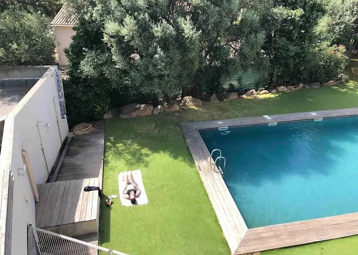 Appartement Piscine, 200m Port De Vecchio Pour 2 Personnes *